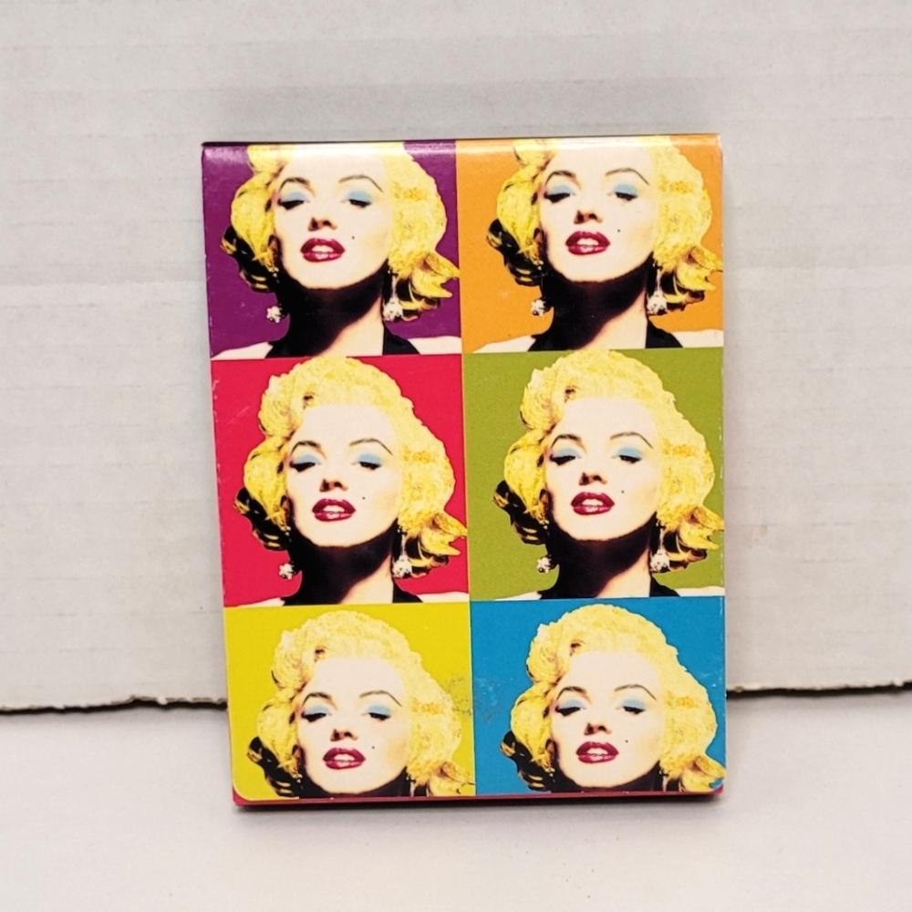 Colorful Andy Warhol Pop Art Marilyn Monroe Graphic Notepad